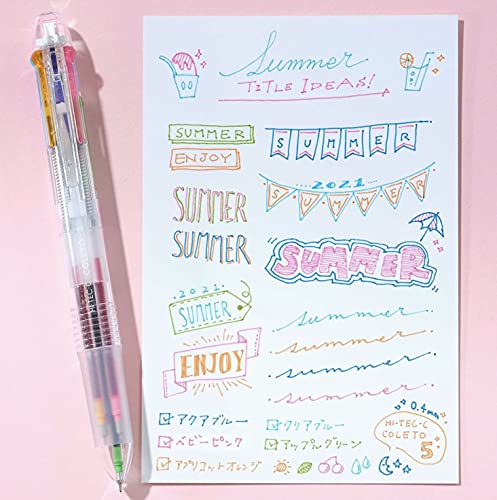 Amazon | Pilot (パイロット) Hi-Tec-C Coleto ゲルインクペン 0.4mm 3